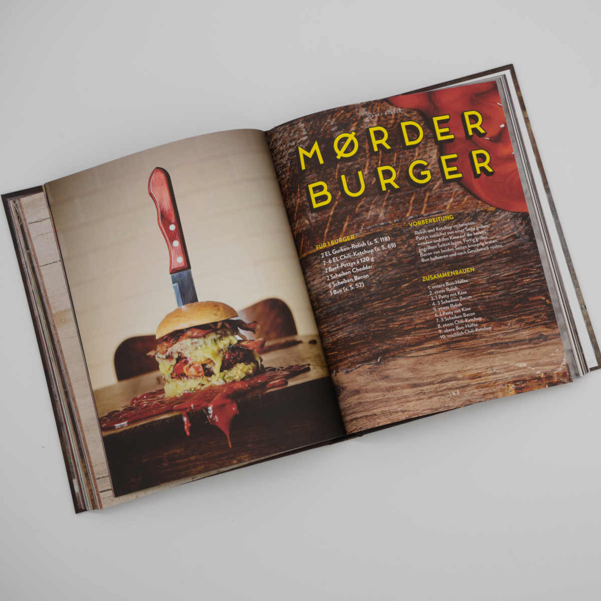 Das fette Buch  Burger Rezepte