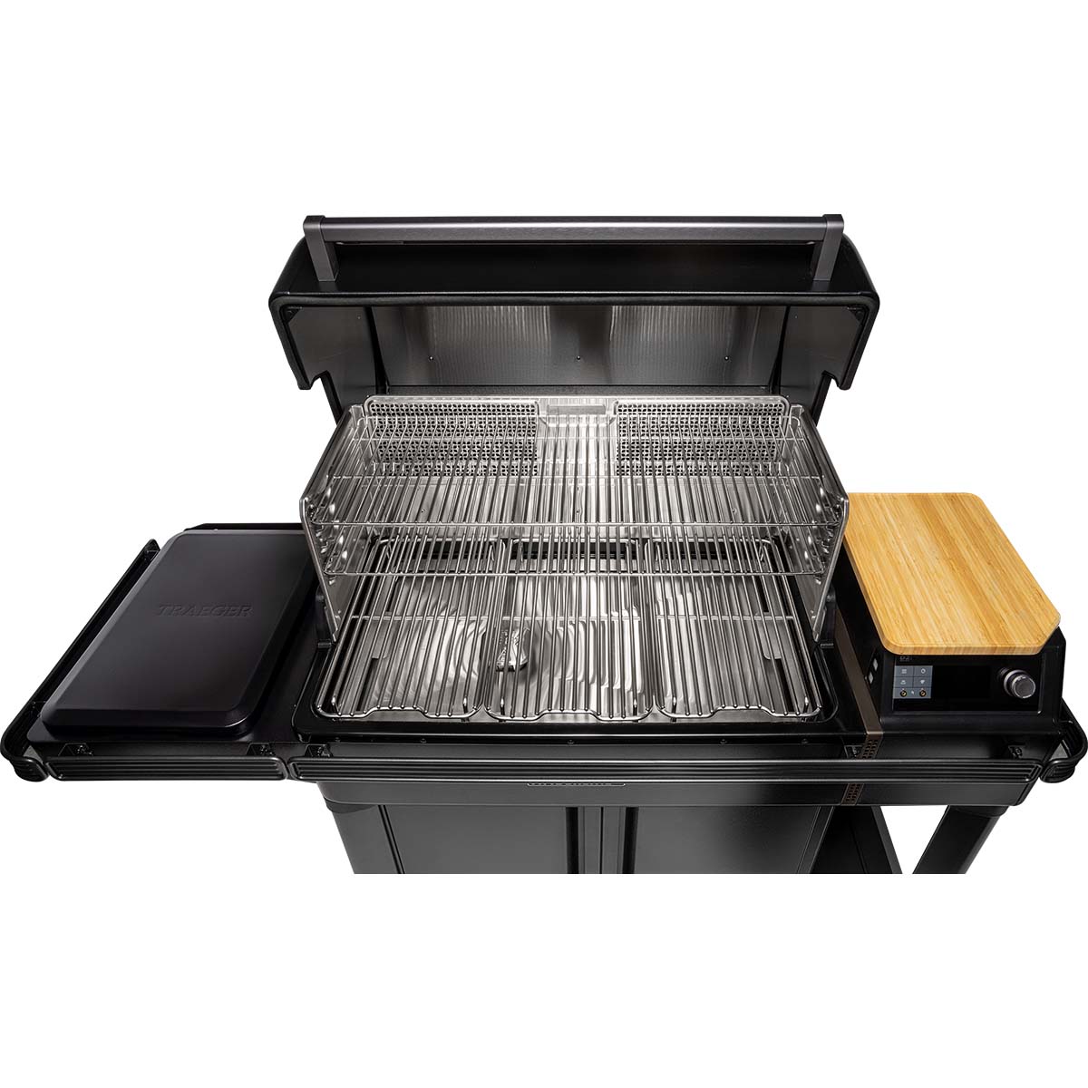 Traeger Pelletgrill Timberline XL, Schwarz von oben