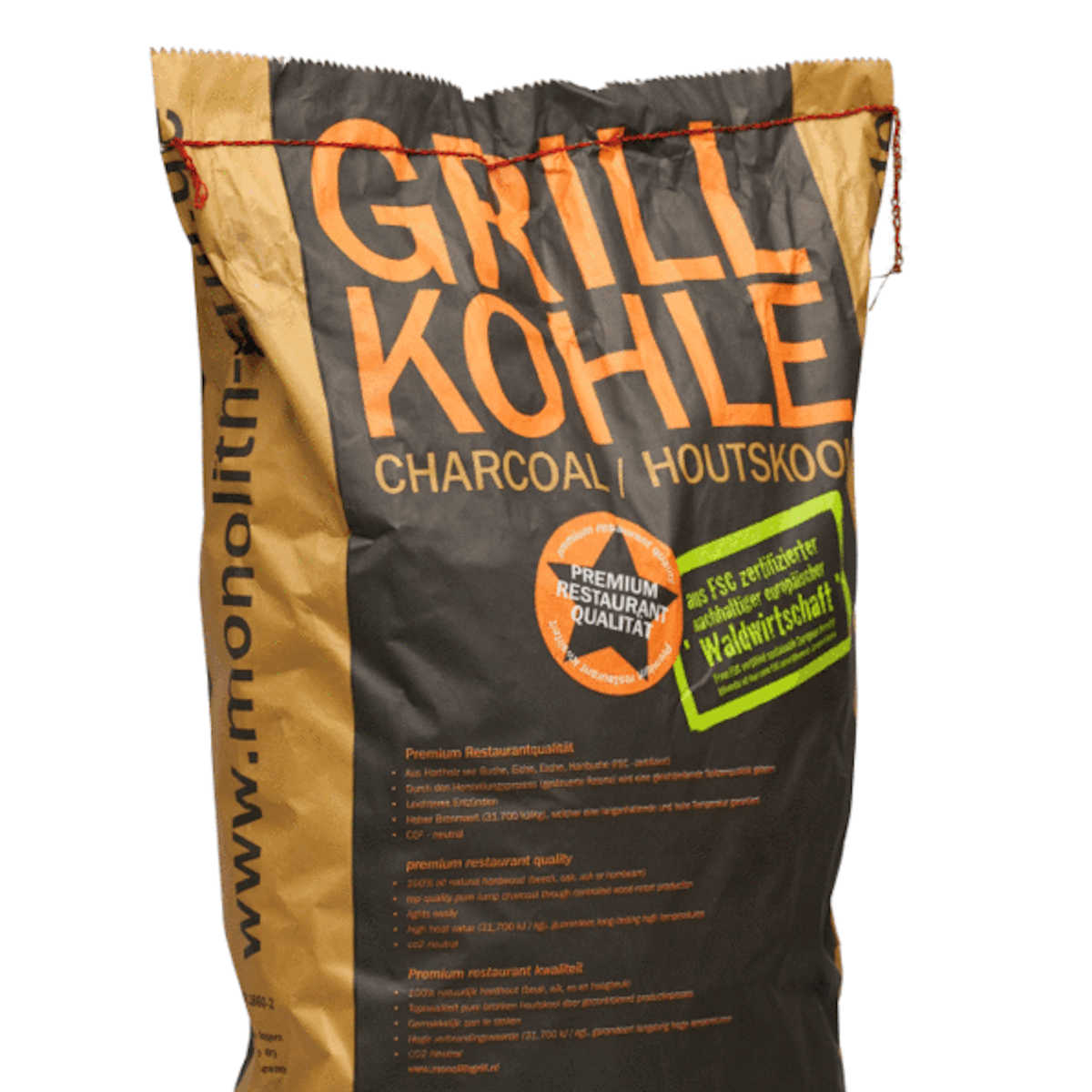 Monolith Grillkohle, 8 kg Monolith Grillkohle, 8 kg