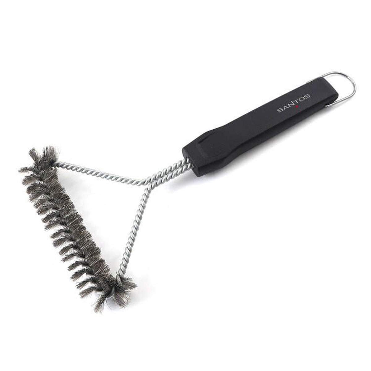SANTOS Edelstahl Grillbürste, dreieckig 30 cm SANTOS Edelstahl Grillbürste, dreieckig 30 cm