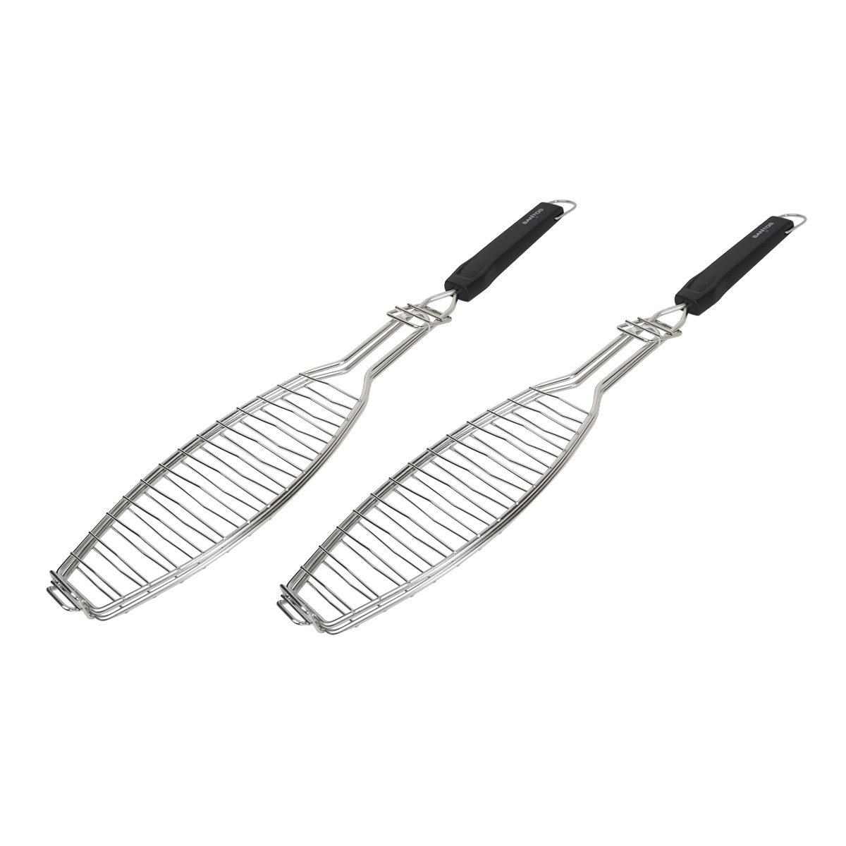 SANTOS Fischbräter Edelstahl 61,5 cm - 2er-Set