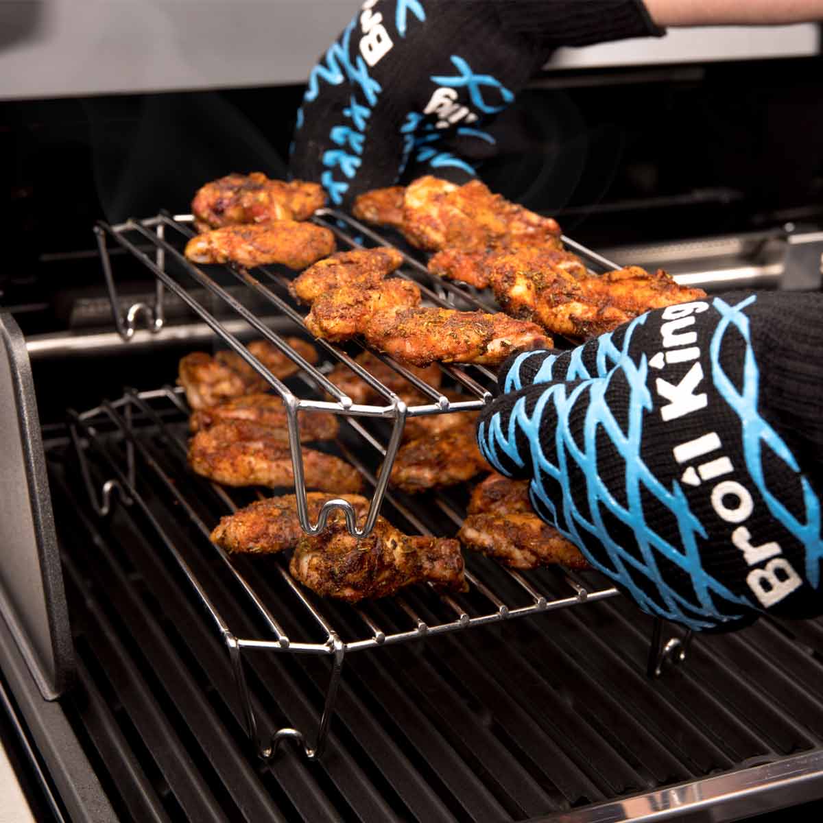 Broil King Stack-a-Rack | Edelstahl Halterung