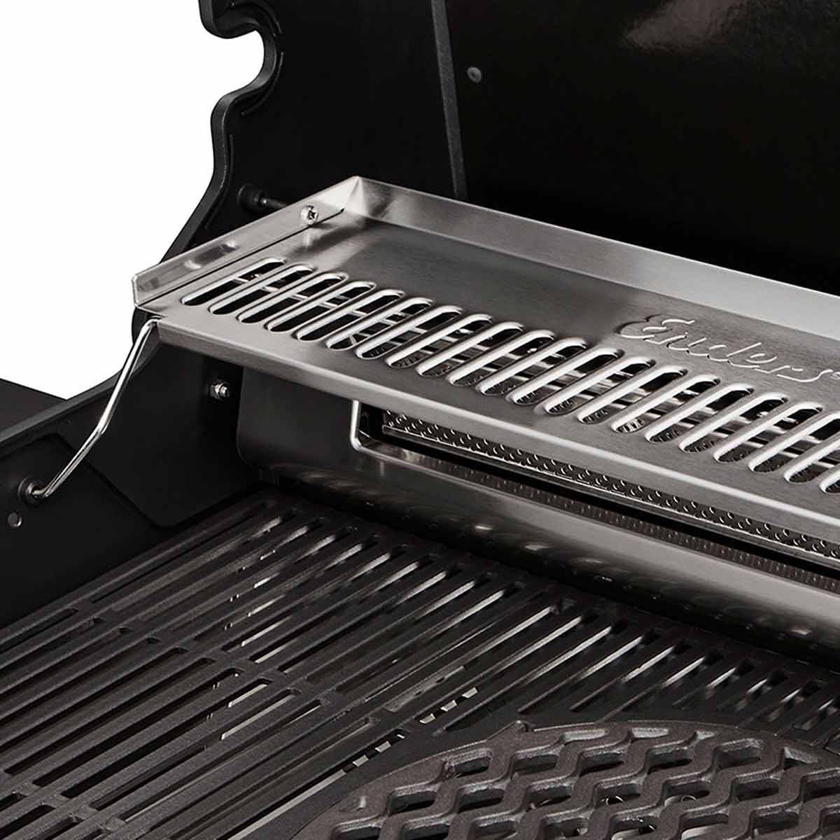 Enders Monroe Pro 3 SIK Turbo Shadow, mitschwingender Warmhalterost aus Edelstahl