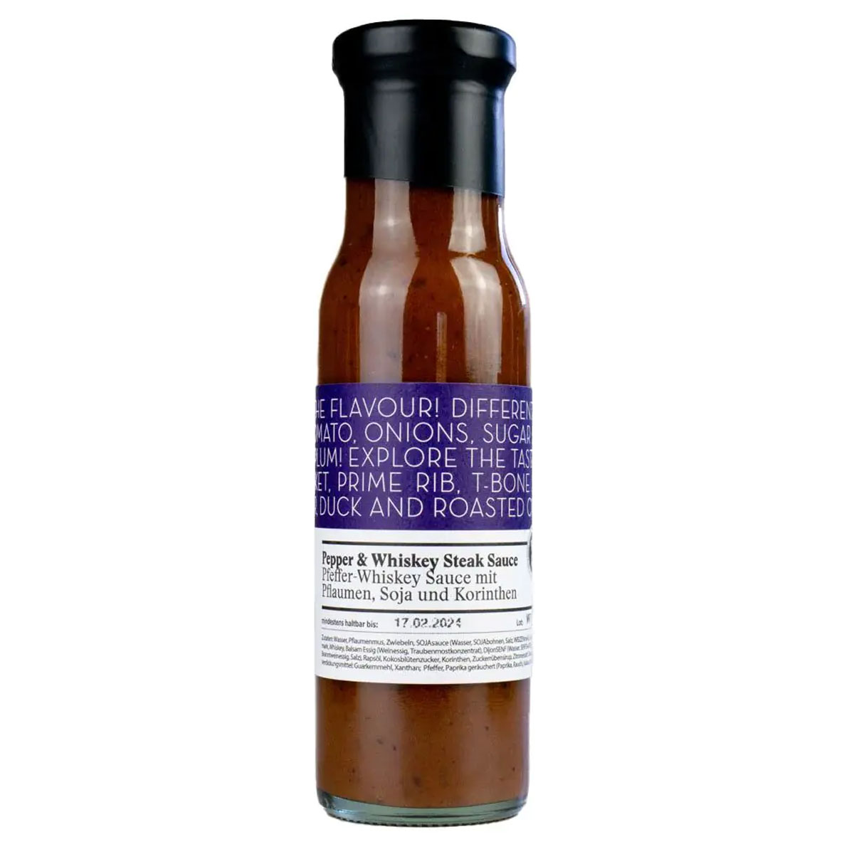 Big Green Egg Pepper & Whisky Steak Sauce 240 ml Big Green Egg Pepper & Whisky Steak Sauce 240 ml