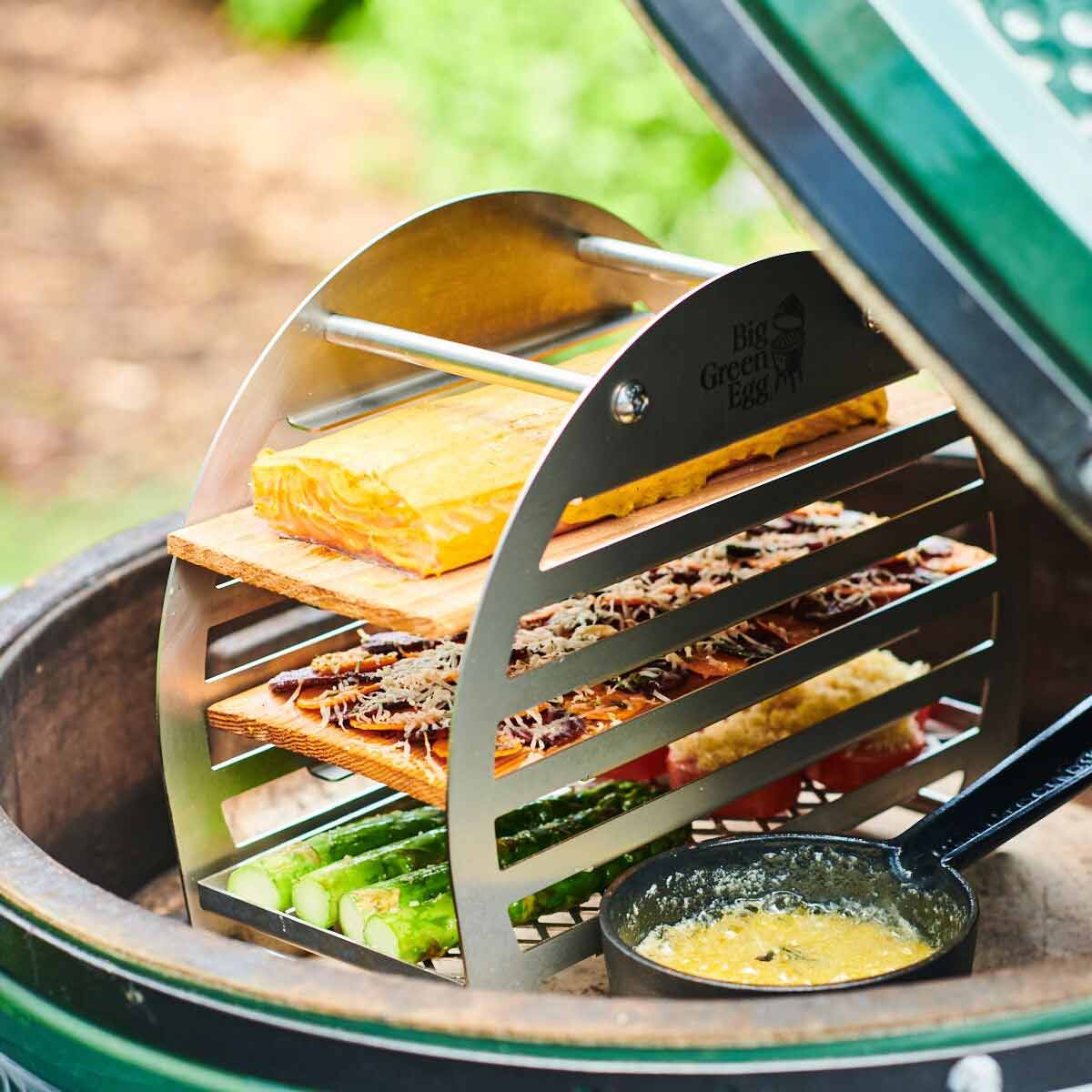 Big Green Egg Räucherturm Smoking Tower