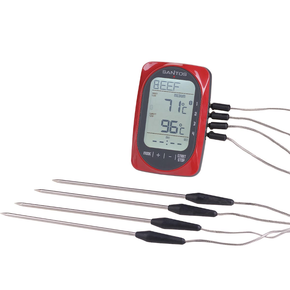 SANTOS Smart BBQ Thermometer, Bluetooth SANTOS Smart BBQ Thermometer, Bluetooth