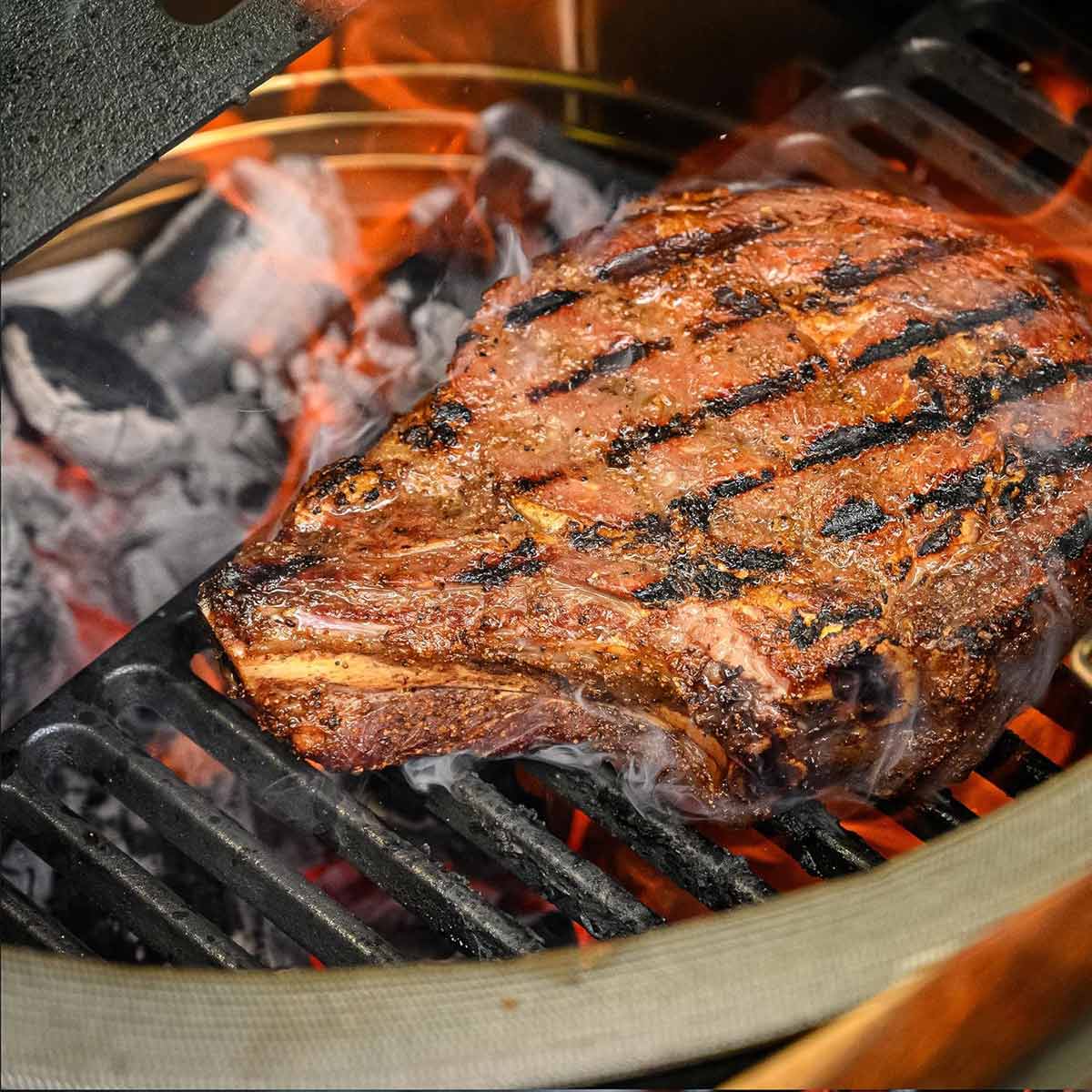 Kamado Joe Gusseisen-Grillrost | Classic Joe | halbrund
