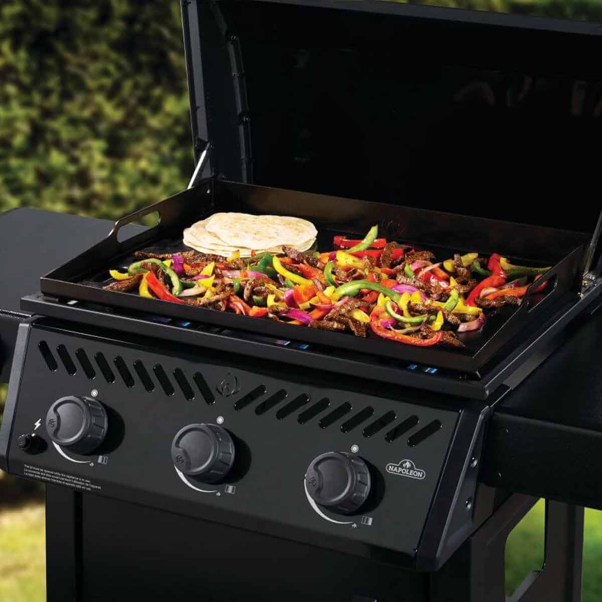 Napoleon Freestyle 24 | Plancha Gasgrill | Schwarz