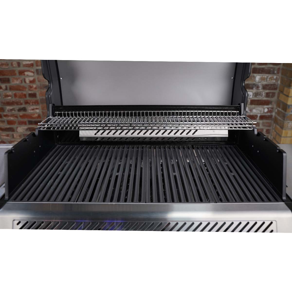 SANTOS S-418 Pro Schwarz, Gussroste & Backburner