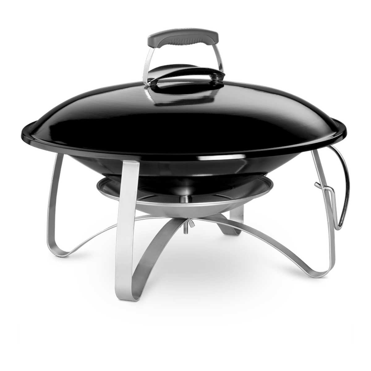 Weber Fireplace tragbare Feuerschale, Schwarz
