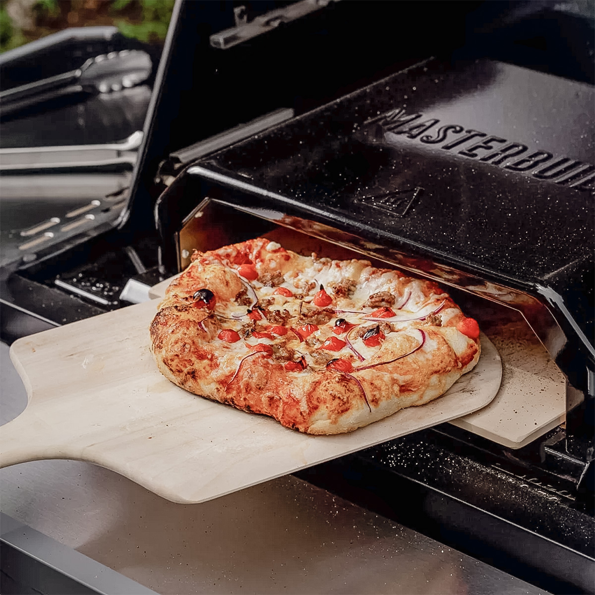 Masterbuilt Pizzaofen-Einsatz für Gas-, Holz- und Pelletgrills