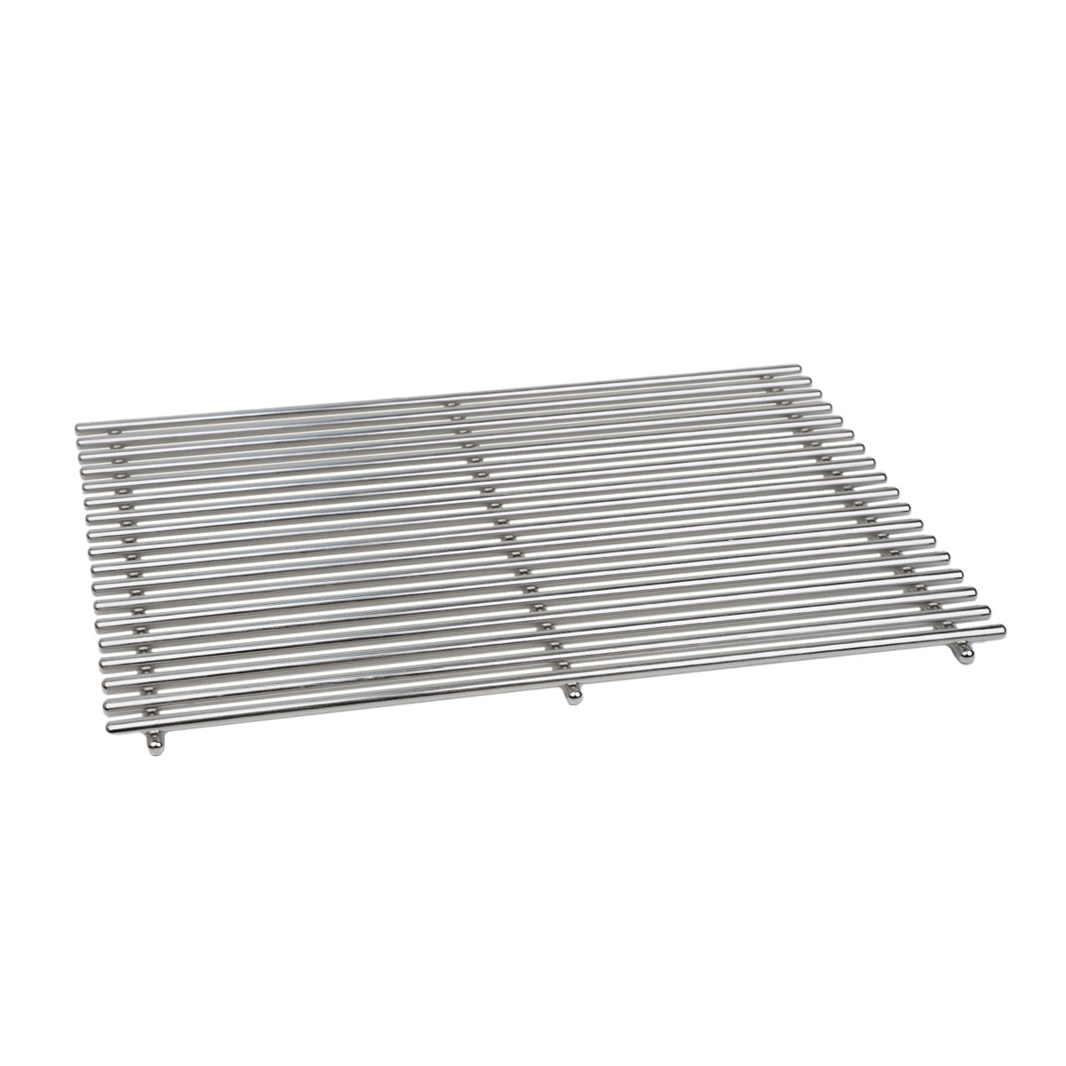 SANTOS Edelstahl Grillrost für Weber Spirit 300er | 29 x 44,2 cm