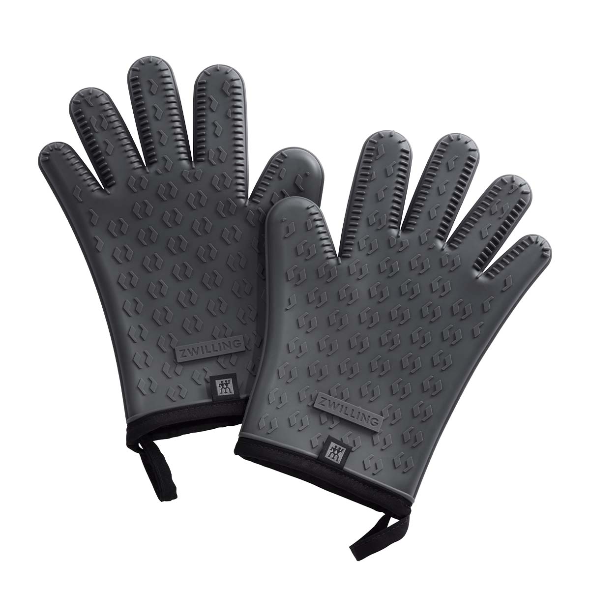 ZWILLING BBQ+ Silikon Grillhandschuhe 2-tlg | Anthrazit