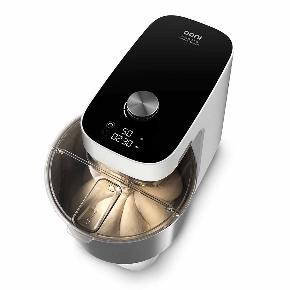 Ooni Halo Pro Spiralmixer | Knetmaschine | Polarweiß