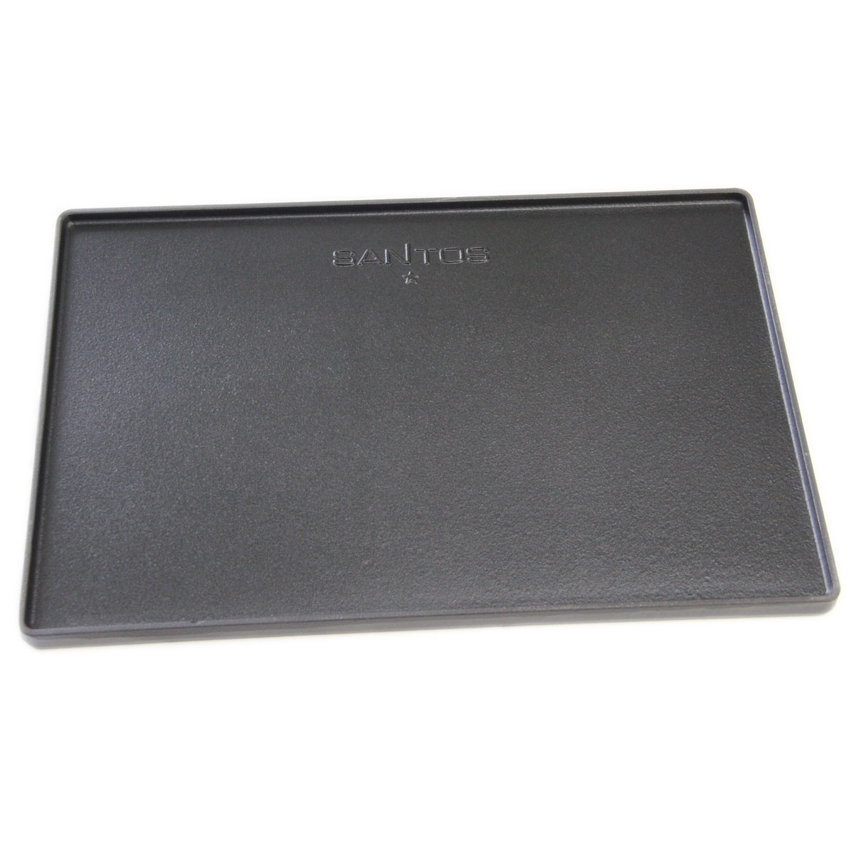 SANTOS Wende-Grillplatte Gusseisen für Weber Spirit 300 | 44,2 x 30,7 cm