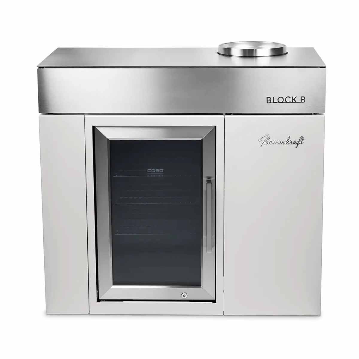 Flammkraft Block B, Flexibles Bar- und Kühlmodul, Front