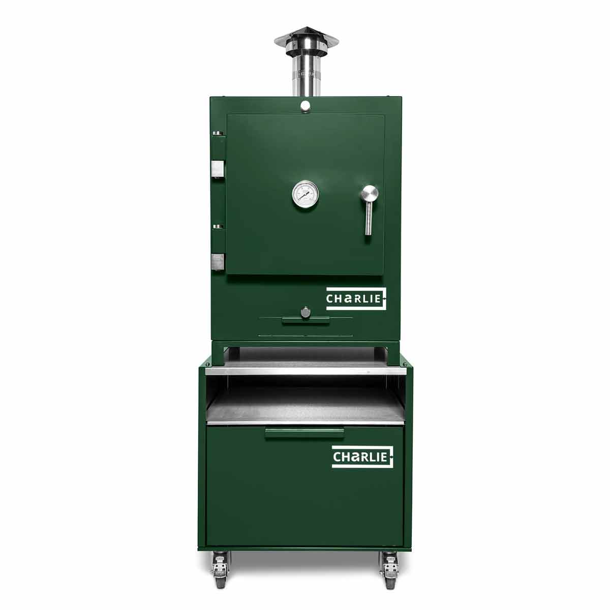Charlie Oven Cheeky Tischofen auf Charlie Base Cabinet Unterwagen