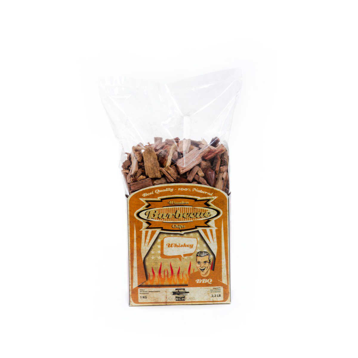 Axtschlag Wood Smoking Chips Whisky-Eiche, 1 kg