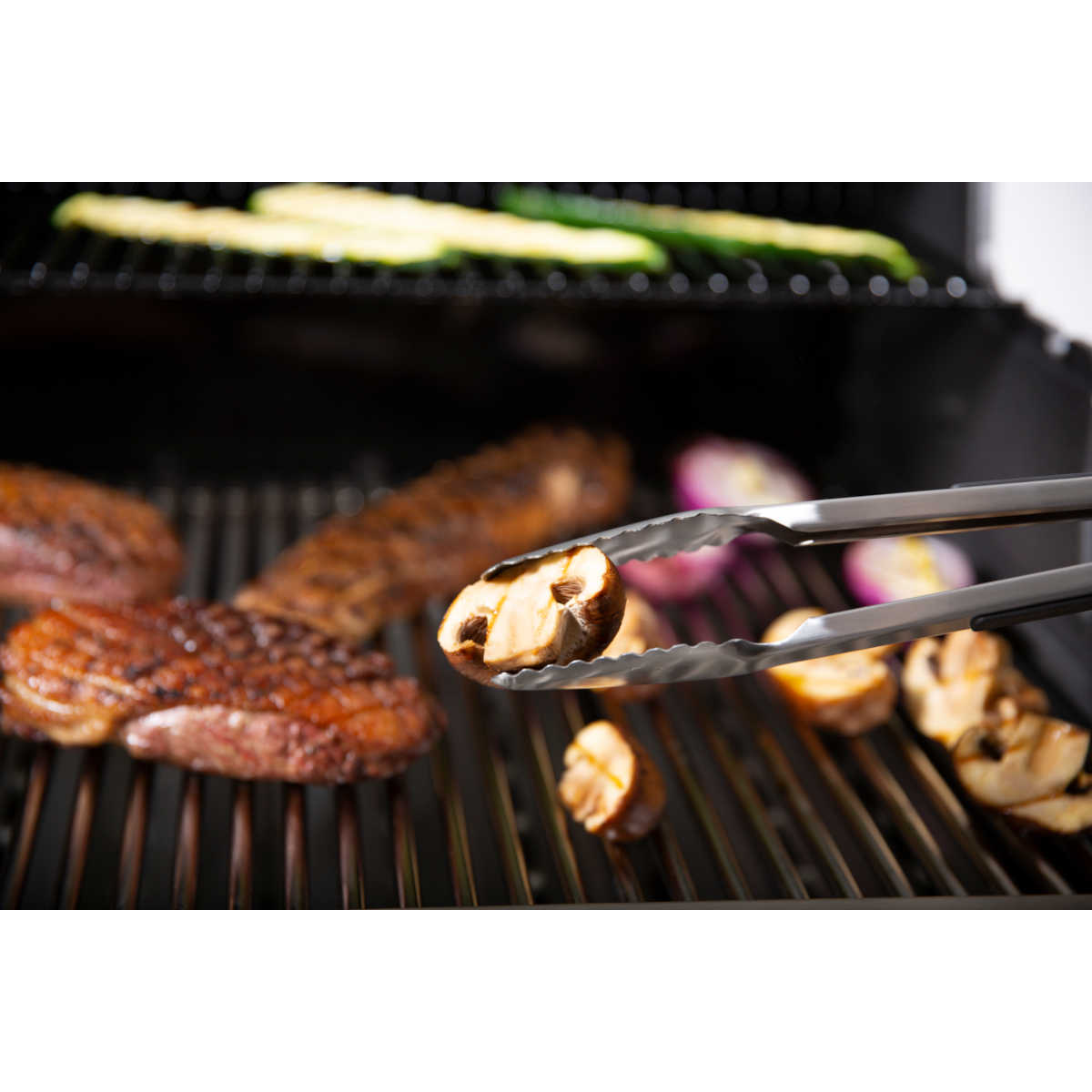 Broil King Präzisions-Grillzange Baron, Edelstahl Grillzange für kleines und großes Grillgut