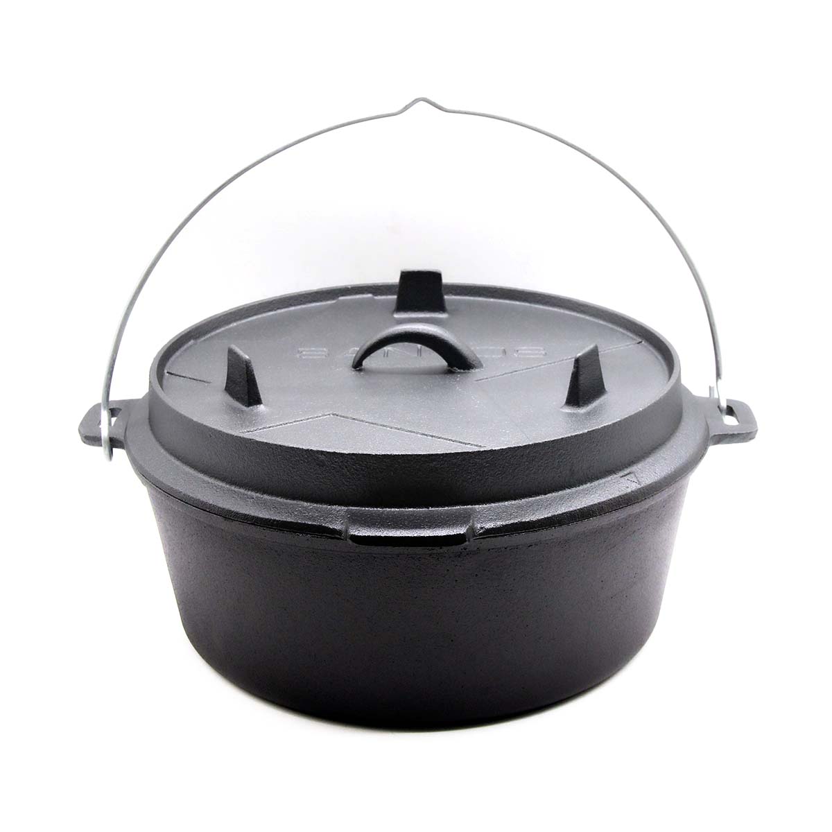 SANTOS Dutch Oven 12qt ohne Füße