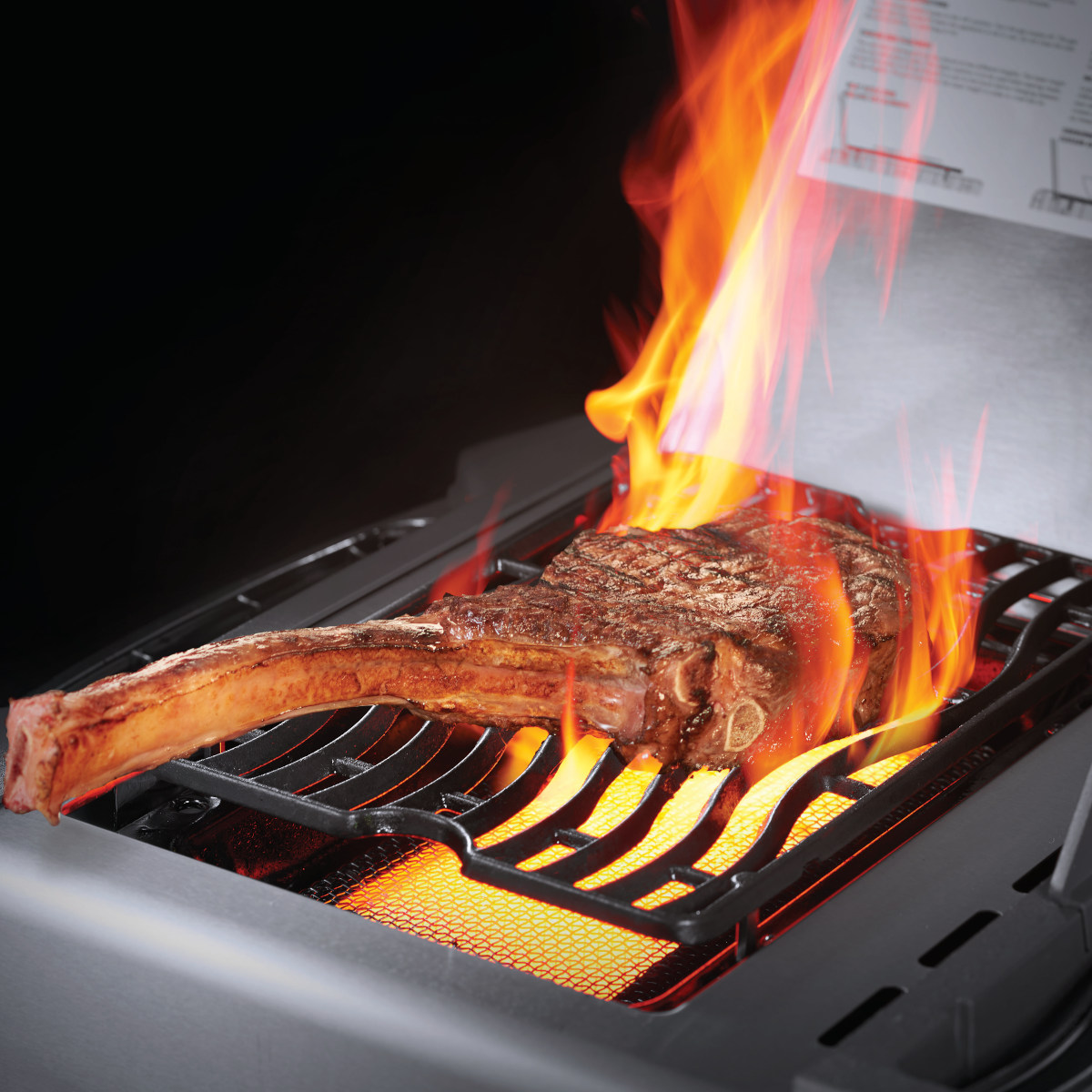 Napoleon Prestige 665  Edelstahl inkl. Drehspie§