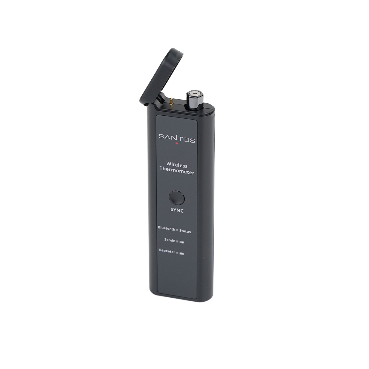 SANTOS Bluetooth Grillthermometer inkl. Ladestation | 150 m Reichweite