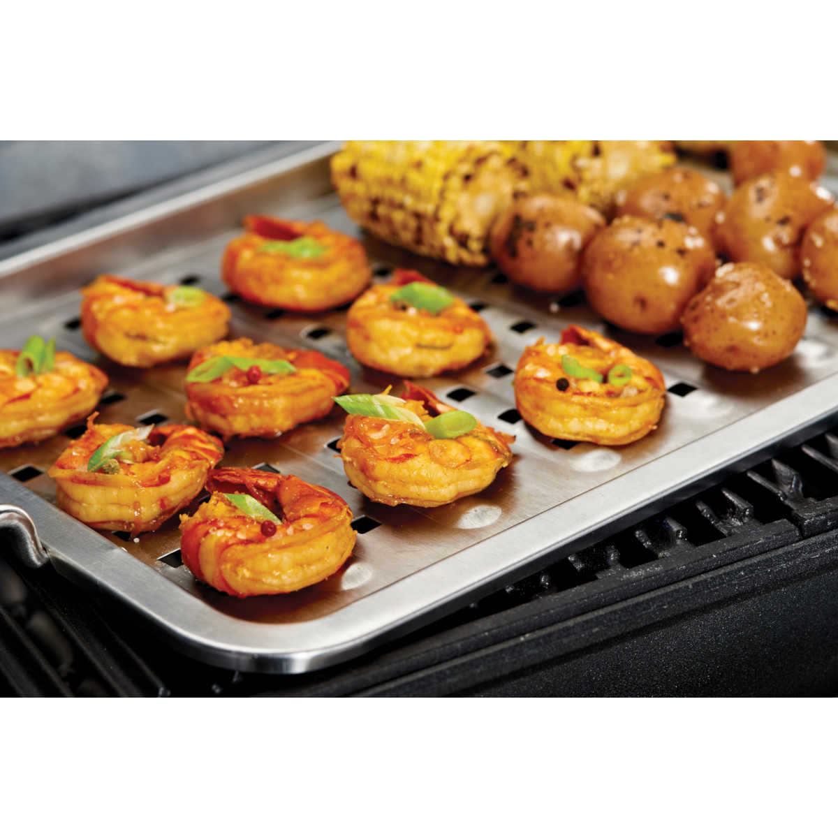 Broil King Grill Topper, 40 x 28 cm Zum drauflegen auf den Grillrost