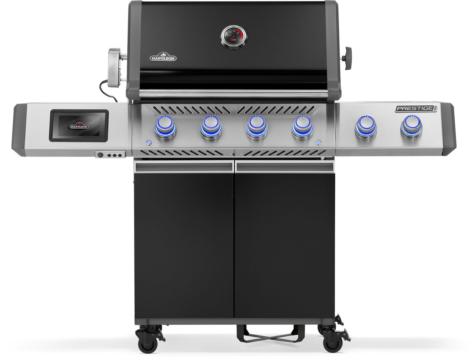 Napoleon Gasgrill Prestige Pro 500 | Connected | Schwarz | inkl. Drehspieß