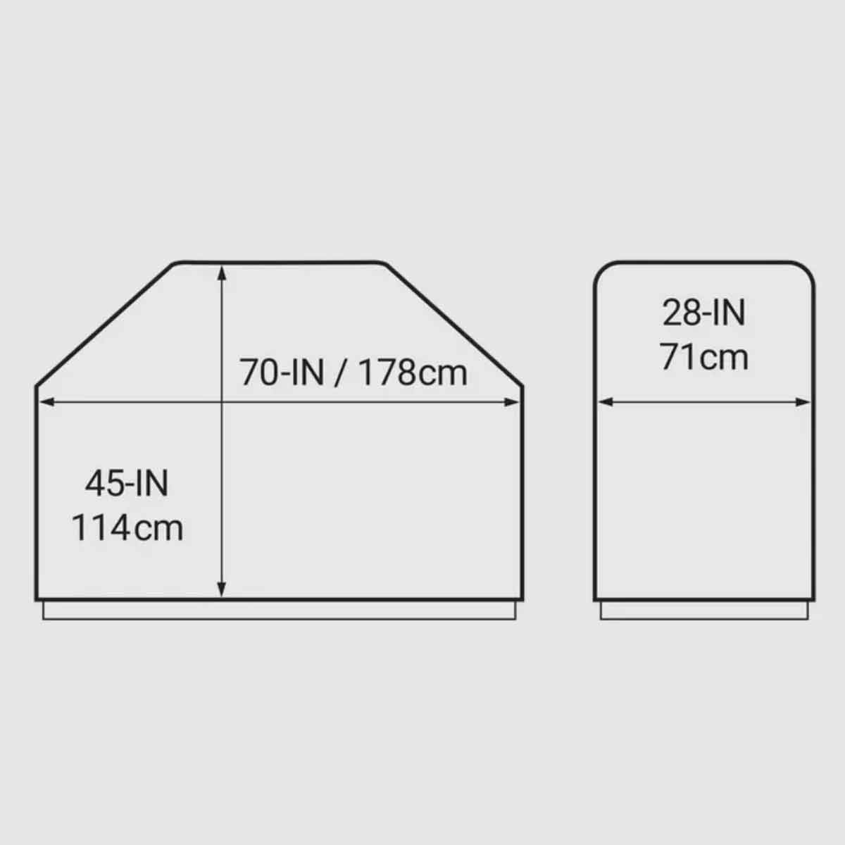 Broil King Abdeckhaube für Baron MOK Island 500er