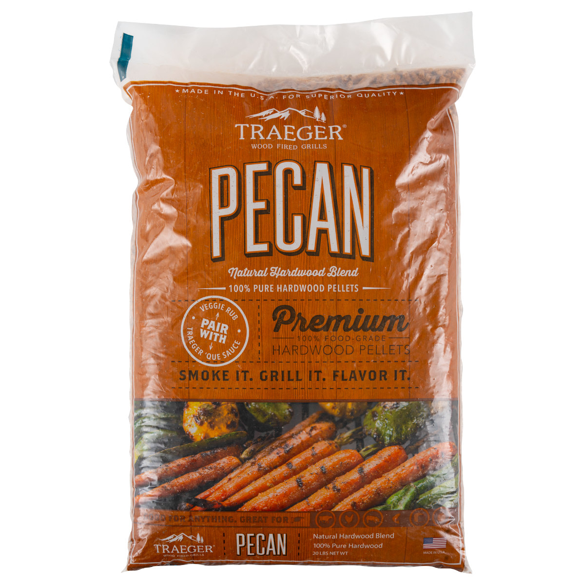 Traeger Prime Hartholz Pellets Pecan