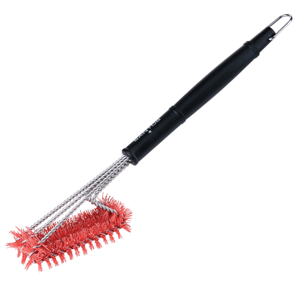 SANTOS Gasgrill 3-Kopf Grillbürste Nylon 44,5 cm SANTOS Gasgrill 3-Kopf Grillbürste Nylon 44,5 cm