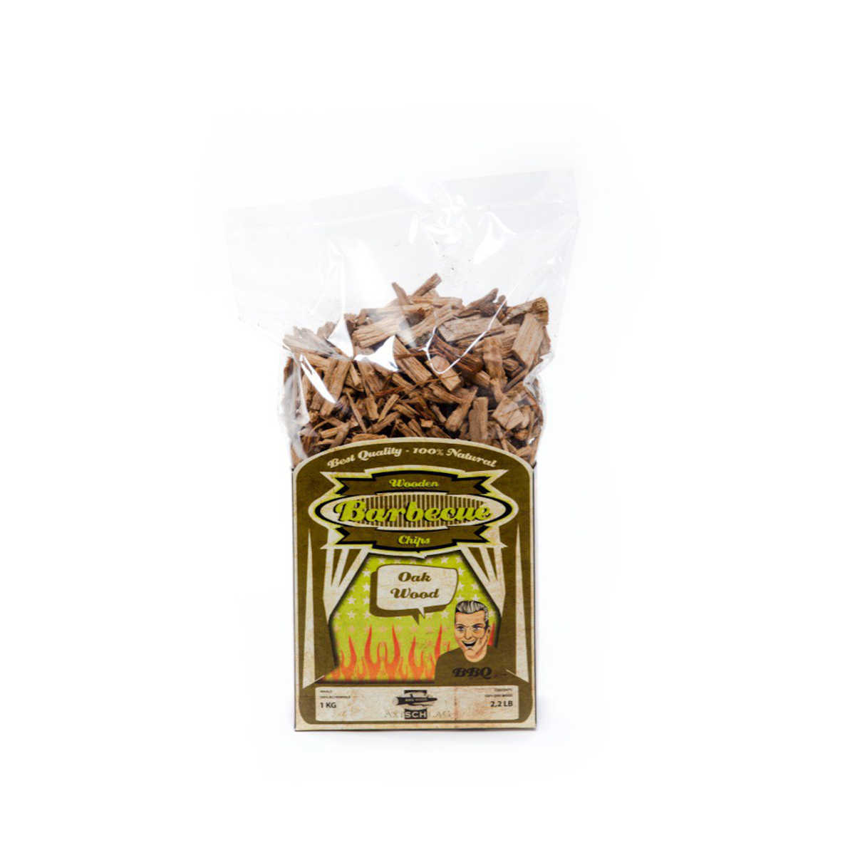 Axtschlag Wood Smoking Chips Eiche, 1 kg Axtschlag Wood Smoking Chips Eiche, 1 kg