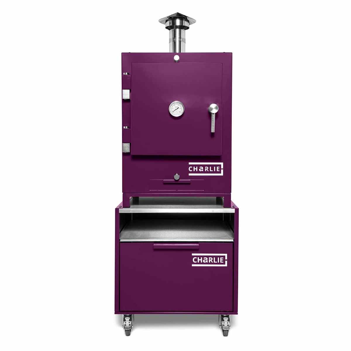 Charlie Oven Cheeky Tischofen auf Charlie Base Cabinet Unterwagen