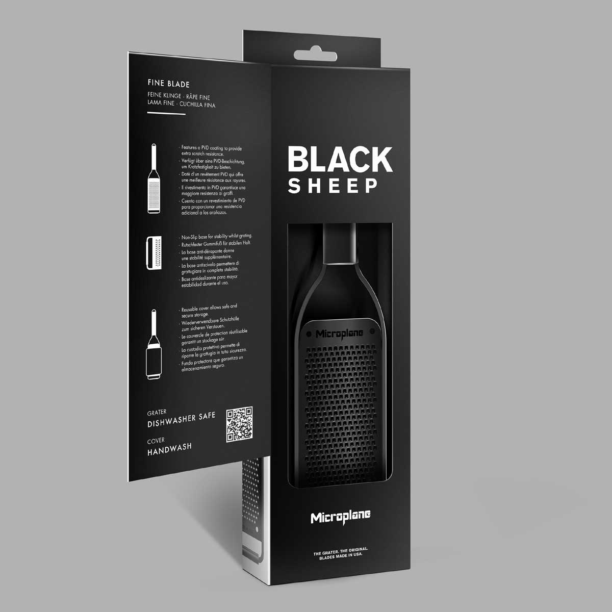 Microplane Black Sheep Reibe Fein Microplane Black Sheep Reibe Fein