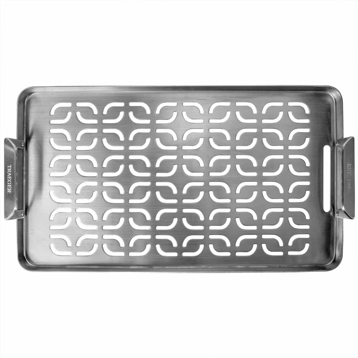 Traeger ModiFire Grillkorb | Edelstahl | 46,4 x 25,8 x 6,6 cm