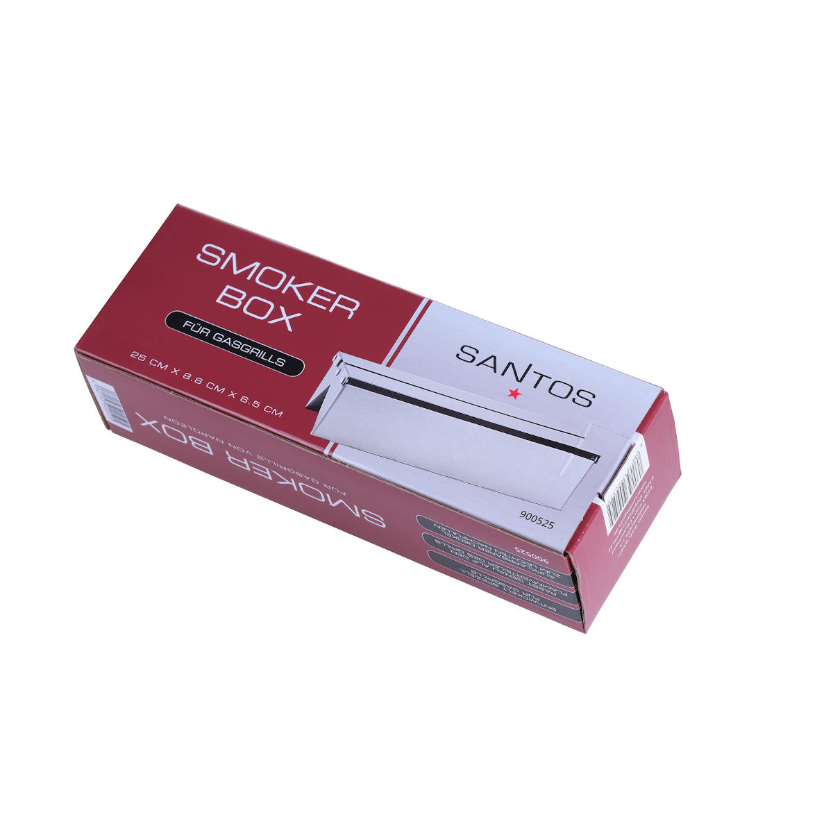 SANTOS Smoker Box für Gasgrills Verpackung 2