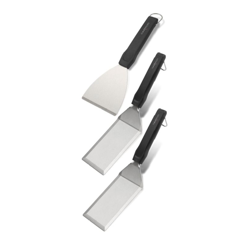 YUJUVI Spachtel Set 4-teilig - Edelstahl Flächenspachtel 400mm, 250mm, 150mm